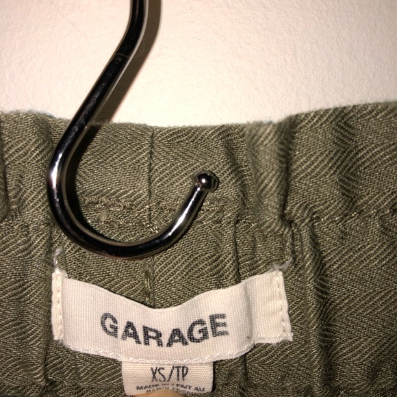 Garage tie front shorts - Picture 5 of 5